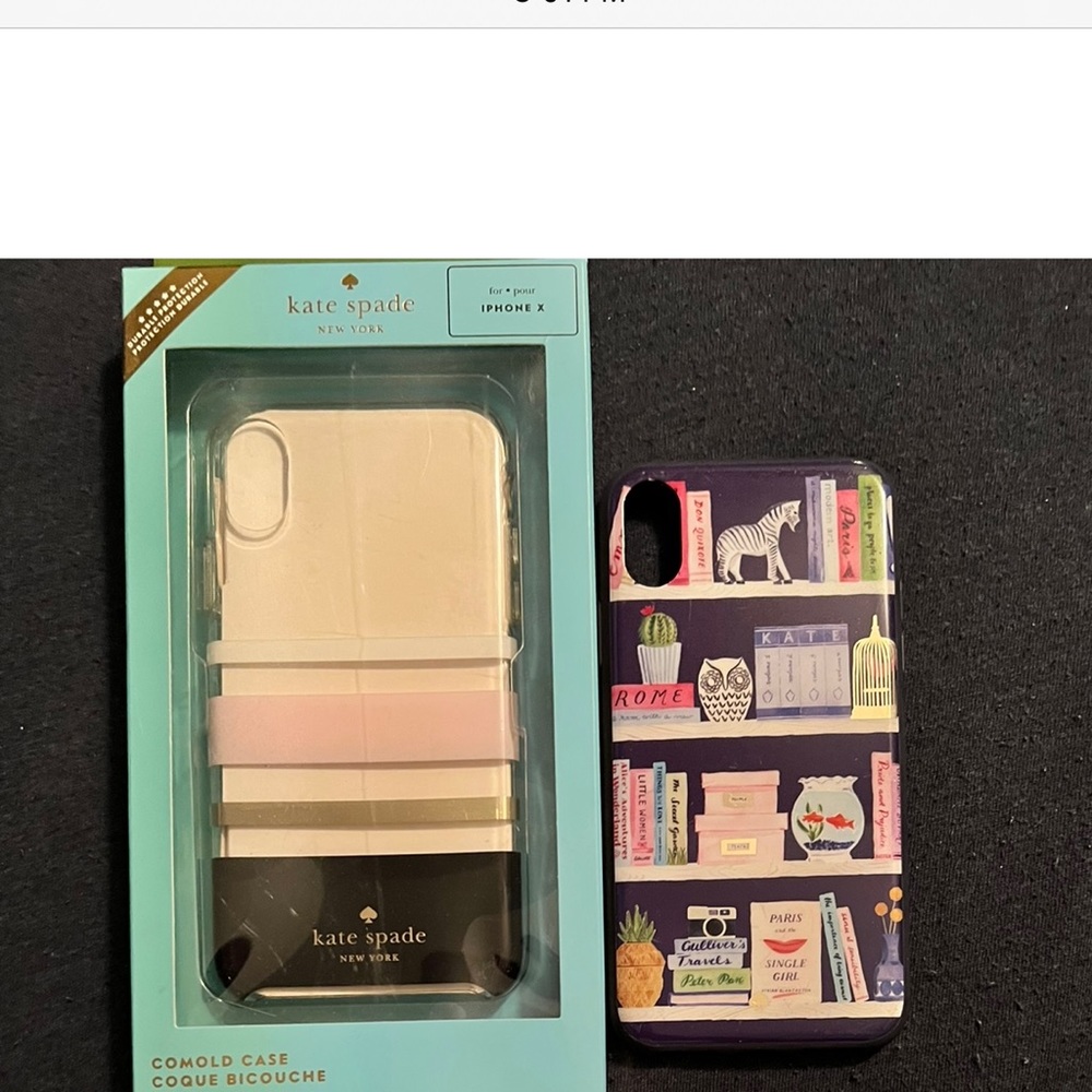 4 Kate spade bundle phone cases for an iPhone X
